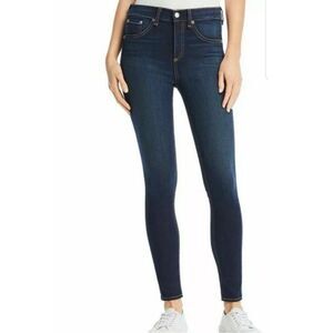 rag & bone High-Rise Ankle Skinny Jeans in Bedford Size 31